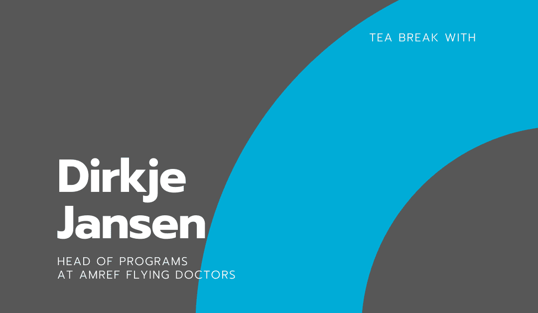 Tea break with Dirkje Jansen